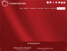 Tablet Screenshot of connoisseursuk.com